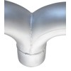 EXHAUST ELBOW 5inch Splitter Pipe Aluminized