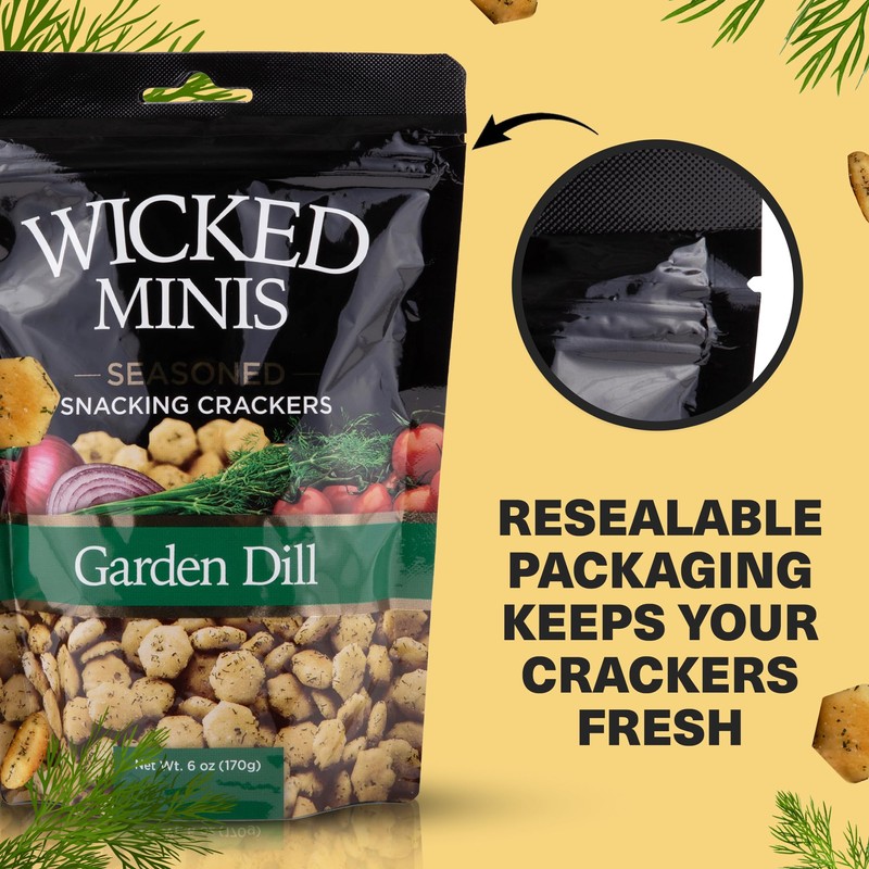 Wicked Minis Soup & Oyster Crackers - Saltine & Salted