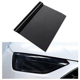 Car Headlight Tint Film 12x48 inches Smoke Vinyl Taillight Sticker Sheet