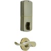 MiLocks XFL-02AQ Digital Deadbolt Door Lock and Passage Lever Handle