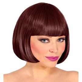 W WIDMANN MILANO Party Fashion - Lou Lou Disco Short Bob Wig Fancy Dress Costume Accessory