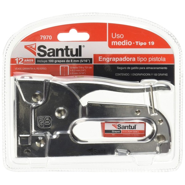 Santul 7970 Engrapadora Tipo Pistola Uso ligero 5/16" y 1/4"