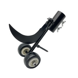​AIMALL Garden Weeding Hook with Roller – Adjustable Gap Weed Remover with Detachable Blade, Dual Wheels & Heavy Duty Clamp for Pavement Driveway Lawn Edging Tool