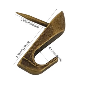 Stylish High Heel Shape Push Pin Hanger - 15Pcs Picture Hanger Hooks for Home Office Fabric Wall - Wooden Wall Hooks for Easy Decoration