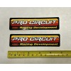 Unbranded 2 PRO CIRCUIT SUSPENSION decals stickers dirtbikes motocross utv