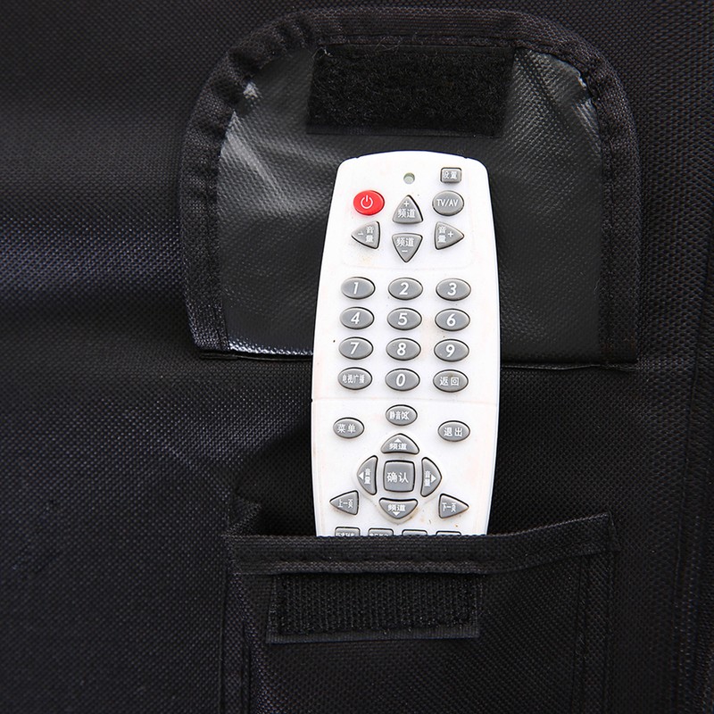 Outdoor TV Cover Waterproof Dustproof TV Protector Remote Control Pocket