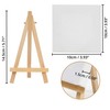 Belle Vous Table Easel Wooden Canvas Stand Set (10 Pieces)