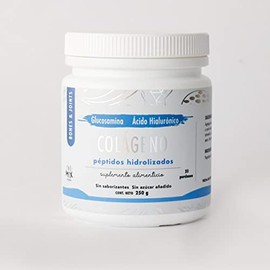 Colágeno hidrolizado especializado con marca patentada - Péptidos bioactivos especializados con Glucosamina y Ácido Hialurónico - BONE&JOINTS - 250 g