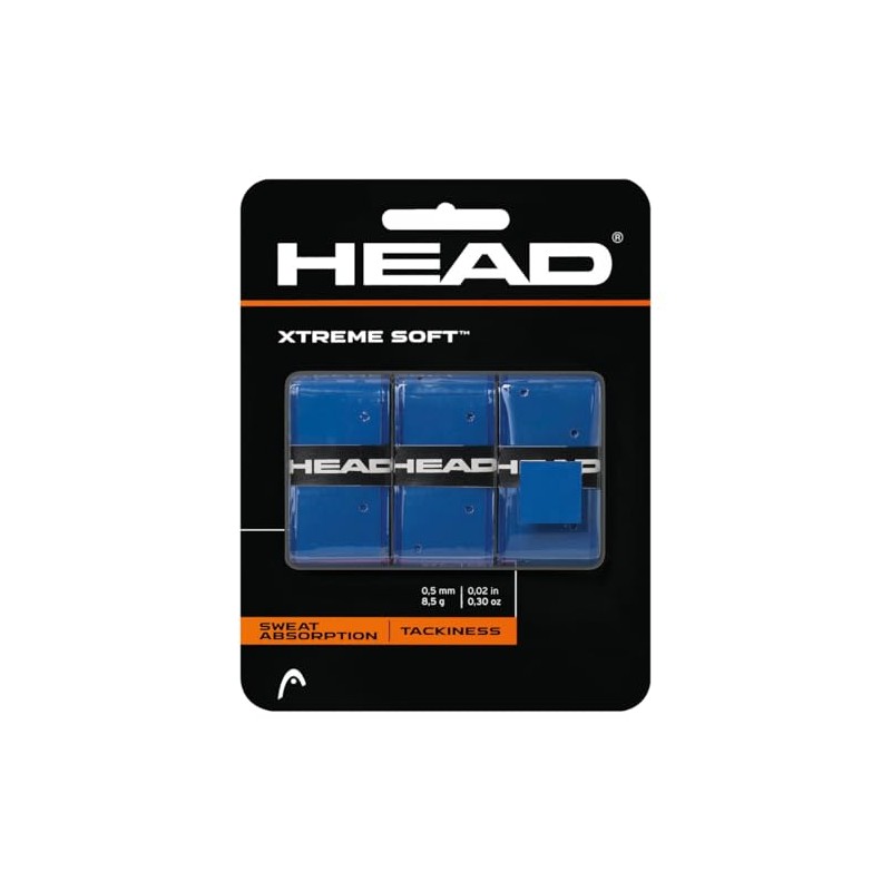 HEAD Xtreme Soft Racquet Overgrip - Tennis Racket Grip Tape
