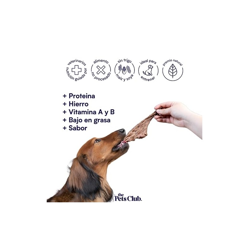 The Pets Club Premios Deshidratados para Perro - 3 Pack