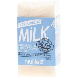 NIULIFE Organic Soap Bar Virgin Coconut Oil 100g