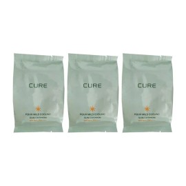 Kim Jeong-moon Aloe 김정문알로에 큐어 아쿠아 마일드 쿨링 선쿠션 25g(리필, SPF50+) 3개 So