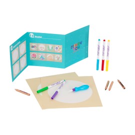 MindyToy 5-in-1 Magisches Aquarellmalset, 23-teilig, für Kinder ab 3 Jahren, mit Bleistiften und Pinseln