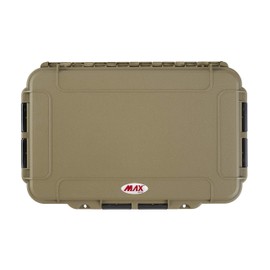 Plastica Panaro Men's Cassetta Pesca a Tenuta Stagna MAX CAPTURE004 For Transporting, Protecting and Organising Fishing Gear, Green, Dimensioni Esterne 350 x 230 x 86 mm