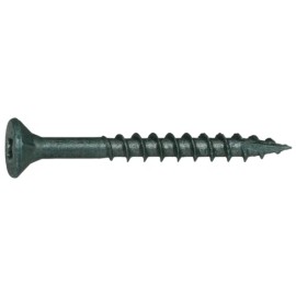 Unbranded 9 x 1-3/4" Star Drive Green Deck Saberdrive Screws 5 lb. Tub (705 pcs.)