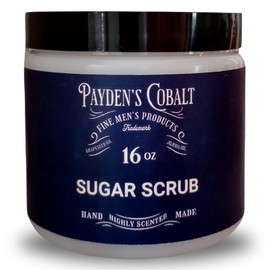 Payden's Cobalt Cedarwood & Citrus For Men Scented Sugar Scrub, 16 Oz