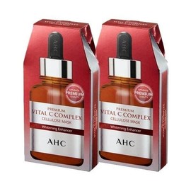 Premium Vital C Complex Cellulose Mask Pack 5 sheets 2x / 프리미엄 바이탈C 컴플렉스 셀룰로오스 마스크팩 5매 2개