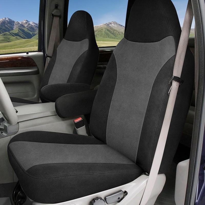 Front Seat Covers Replace for 1999-2001 Ford F150-550 High Captain