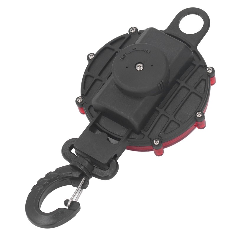 LED Underwater Flash Light ABS Portable BCD Water Float Cylinder
