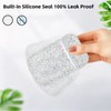 SlowVibes Bling Leakproof Travel Soap Dish with Lid