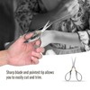 1pc Stainless Steel Tailor Scissors Household DIY Sewing Accessories(black with