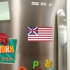 Texas Hart Designs US Grand Union Flag Die Cut Glossy