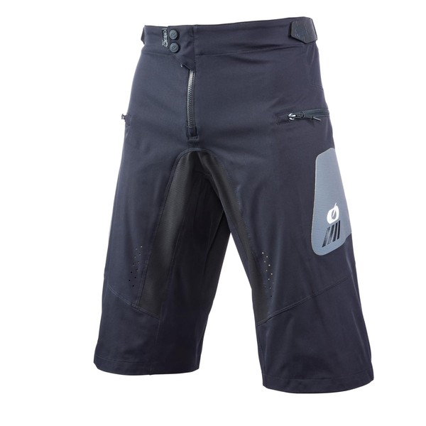 O'Neal Men's Standard Element Freeride MTB Shorts, Black/Gray, 28