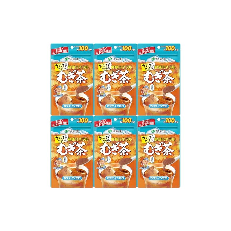 Itoen Smooth Health Mineral Mugi Tea, 6 Bags