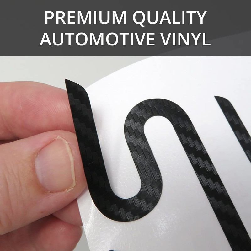 BocaDecals ST Emblem Insert Overlay Decals - Set of 2