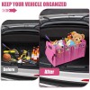 Cargo Trunk Organizer Foldable for Car Storage with Reinforced Handles