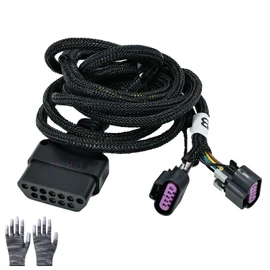 PAFHIO 16160200 car Snow plow Side Light Control Harness Compatible with MD VMD HD EX TE XP VX VXF CM Snowplow Cleaning Light Harness