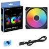 Lian-Li UNI Fan SL-Infinity ARGB PWM Case Fan - Black,
