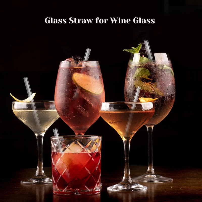 6-Inch Borosilicate Glass Tube, 12mm OD x 2mm Thick, Clear