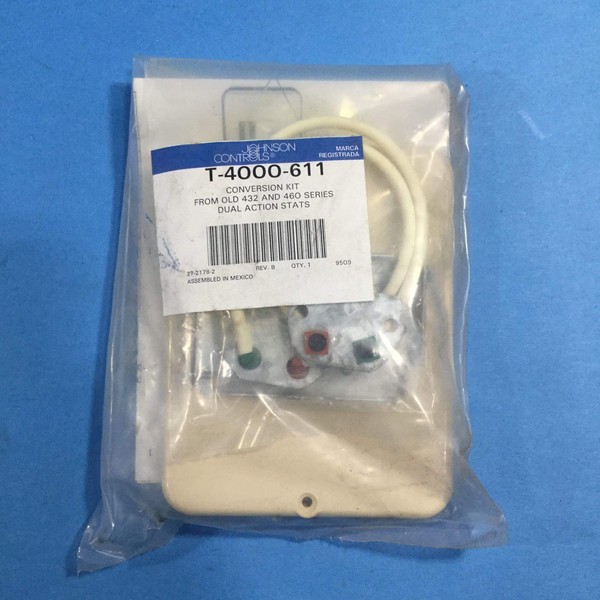 Johnson Controls T-4000-611 Thermostat Conversion Kit