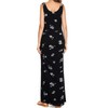 Smallshow Smallshow Women's Long Maternity Dress Split Sleeveness Pregnancy Clothes,SVP121,S