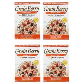 Generic Grain.Berry Cereal - Honey Nut Oats with ONYX Sorghum - 12 Oz Box - Pack of 4