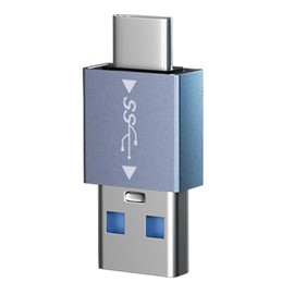 Audio Fan USB-C Male to USB-A Male Converter Adapter 5Gbps USB3.2 Gen1 High Speed Transfer Converter Connector Type-C Male to Type-A Male