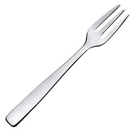 A di Alessi Knifeforkspoon Pastry Fork, Polished, Set of 6, (AJM22/16)