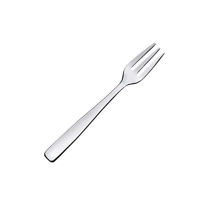 A di Alessi Knifeforkspoon Pastry Fork, Polished, Set of 6,