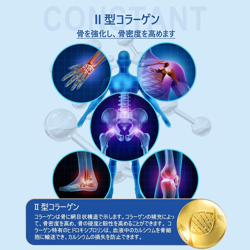[医食同源ドットコム] iSDG グルコサミン＋ MSM サプリメント 1520mg MSM(有機イオウ) Ⅱ型コラーゲン配合 国内製造 240粒
