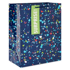 American Greetings All-Occasion and Birthday Gift Bags for Him (6 Bags, 3 Medium 10", 1 Wide 10", 1 Large 13")