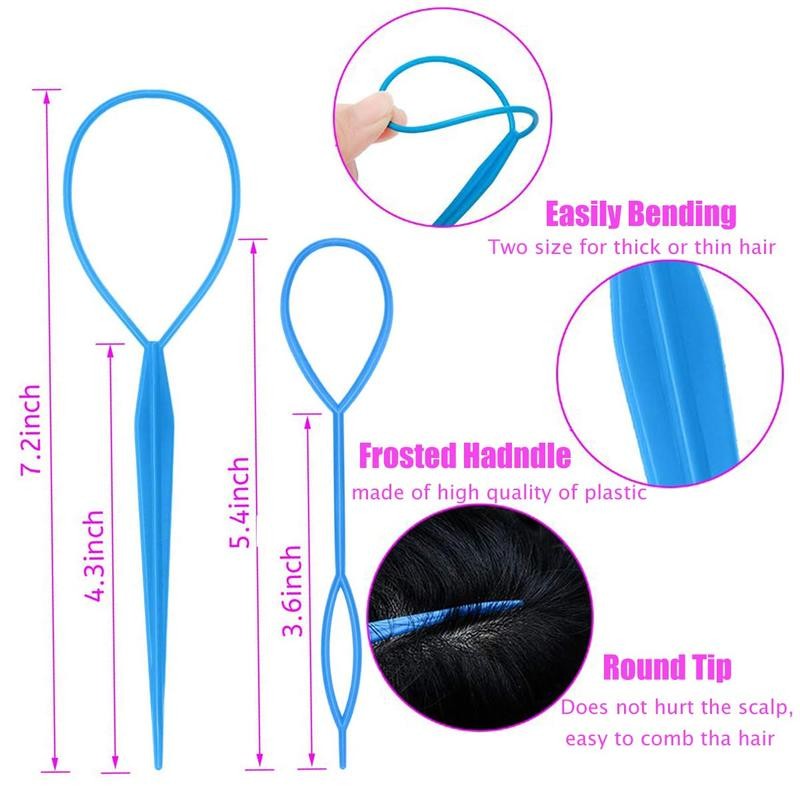 Tail Hair Tool - Ponytail Maker, French Braid Loop, and