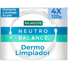 Palmolive Neutro Balance Jabón De Tocador Dermolimpiador 4x120 g