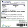 Turmeric with Black Pepper – 60 Vegan Capsules – 600mg