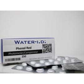 TEST ALL WATER - PoolLab Phenol Red (pH) Tablets | Accurate pH Testing | Moisture-Resistant Packaging | Suitable for Pools, Spas & Hot Tubs | 250 Tablets