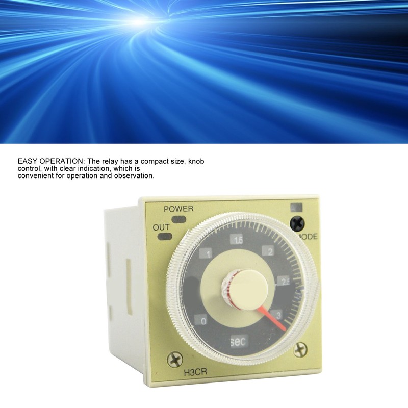 Time Relay Knob Operation Delay Timer Relay for Automatic Control