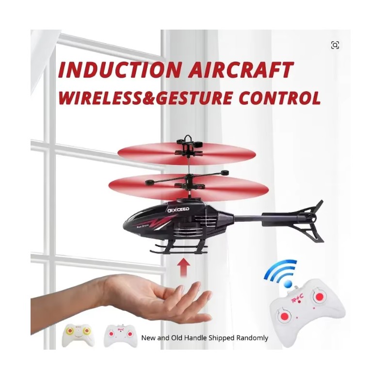 Toolzia Gesture Control RC Helicopter with LED Light