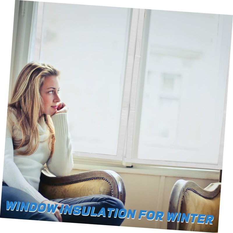 OSALADI Window Insulation Film Heat Blocking Film for Winter Excluder