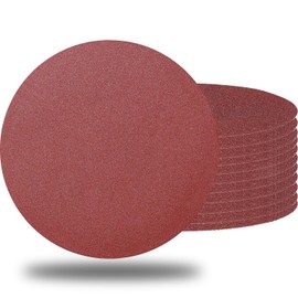 10 PCS 9 Inch 150 Grit Sanding Discs for Hand Radial Sander - 9" Round Hook & Loop Sandpaper for Hand Sanding Tool, Aluminum Oxide Sander Disc for Hand Drywall Power Sander (150 Grits)