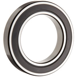 SKF 6004 2RSJEM Deep Groove Ball Bearing, Double Sealed, Steel Cage, C3 Clearance, 20mm Bore , 42mm OD, 12mm Width, 1120lbf Static Load Capacity, 2100lbf Dynamic Load Capacity